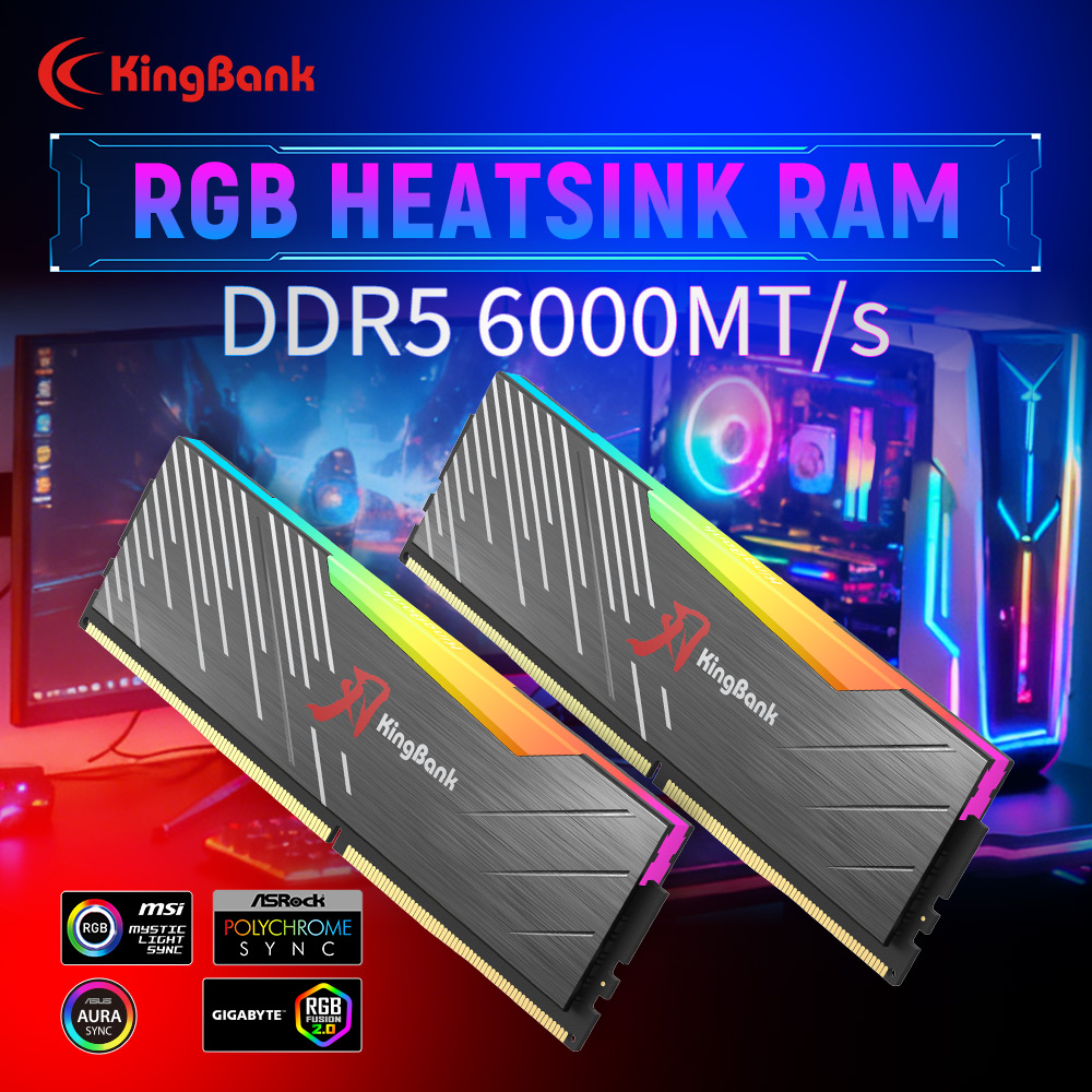 Ddr5 64Gb - KingBank KRRB DDR5 RGB SoarBlade Serisi