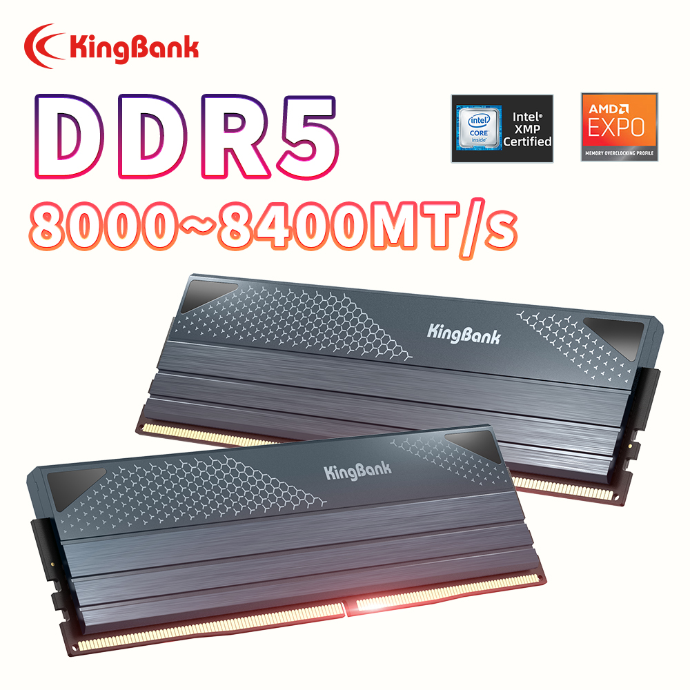 Ddr5 64Gb - KingBank DDR5 KFXB Bellek 48GB(24GBx2) Set