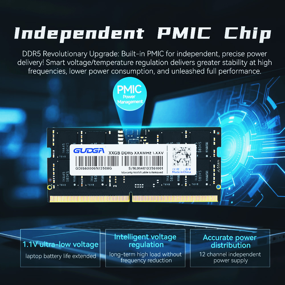 GUDGA DDR5 RAM 8GB 16GB 32GB D - Ddr5 Sodimm incelemesi ve fiyatı