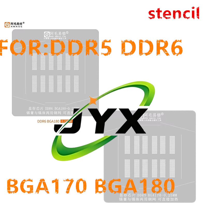 AMAOE BGA Reballing Şablonu DD - Ddr5 Kit incelemesi ve fiyatı